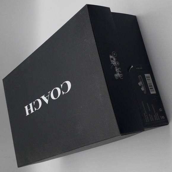 Coach Gable Signature Double Buckle Sandals Size 8B - Picture 10 of 12